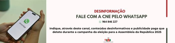 A cne está no whatsapp
