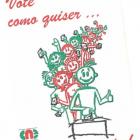Autocolante - Eleição da Assembleia da República/1995