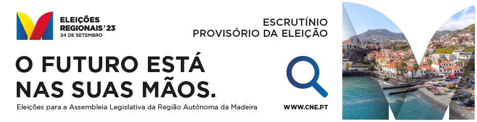 ir para Escrutínio Provisório da Eleição para a Assembleia Legislativa da Região Autónoma da Madeira 2023