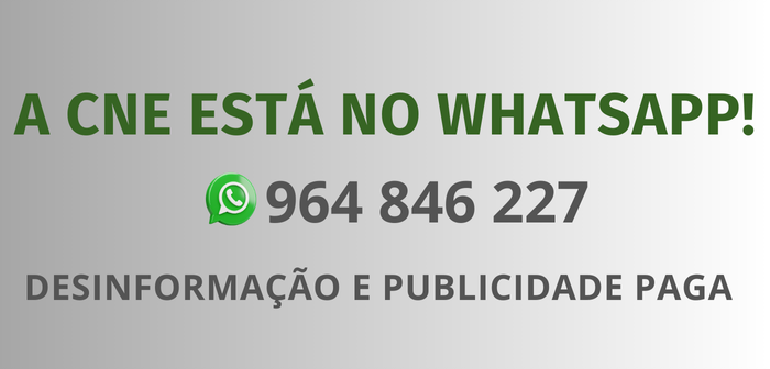 a cne está no whatsapp 964 846 227