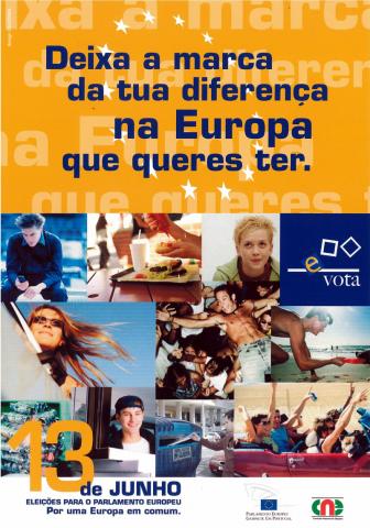 Cartaz - Eleição do Parlamento Europeu - PE/2004
