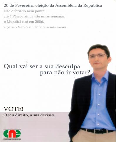 Cartaz - Assembleia da República/2005